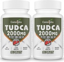 TUDCA Liver Supplements 2000mg - Strong Bile Salts Support Liver Detox &amp; Cleanse - Liver and Gallbladder Health Formula-Easy to Swallow Tablets-60 Days Supply