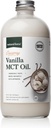 Natural Force Creamy Vanilla MCT Aceite – No lácteos, Certificado de Keto, Emulsionados MCT para bajo carbohidrato, Café Ketogénico, Smoothies, & Shakes - Mezclas instantáneamente + sin necesidad de mezcla – 16 botella de vidrio Oz