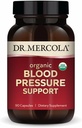 Dr. Mercola Organic Blood Pressure Support - Supports Healthy Circulation - High-Potency Grape Seed Extract - Non-GMO &amp; Soy-Free - 90 Capsules (90 Servings)