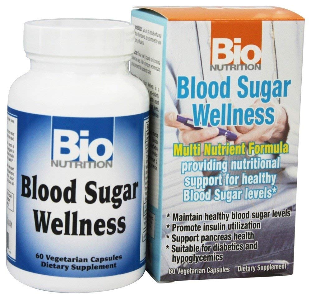 Bio Nutrición - Bienestar del azúcar en sangre - 60 cápsulas vegetarianas