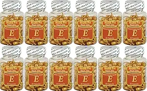Complejo de humedad real de vitamina E (90 cápsulas) - 12 paquete