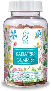 ACTIF Mangas Bariatrices Orgánicas con 25+ Vitaminas Orgánicas y Minerales para Cirugía Bariatrica, Fórmula Avanzada – No GMO, 90 Conde