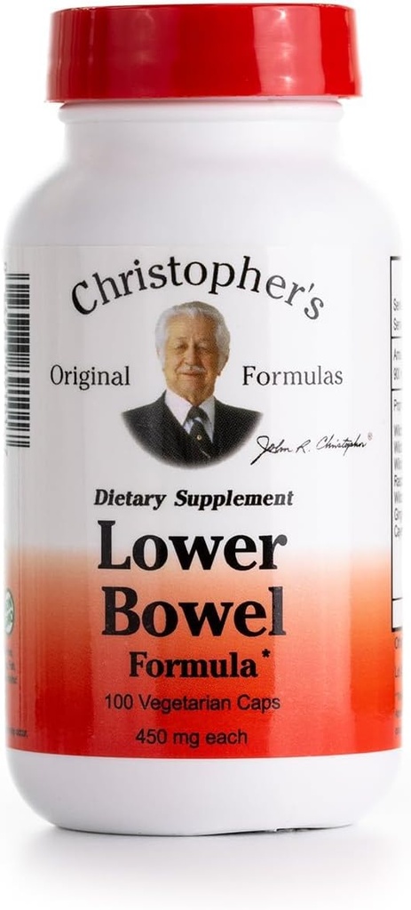 Las Fórmulas Originales de Christopher Bowel Fórmula 100 Vcaps