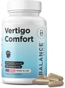 Suplemento de alivio de vértigo 1750mg, 90 cápsulas - Apoyo natural para la enfermedad de la moción, mareos, Tinnitus, migrañas, equilibrio de oído interno (Pack of 1)