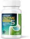 NANOWELL Enzyme Premium S - Salud Digestiva Multi-Enzyme Suplemento con 10 Enzymes, incluyendo Bromelain y Papain - 60 cápsulas, suministro de 60 días