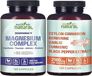 Suplemento Complejo de Magnesio y Complejo de Canela de Ceylán