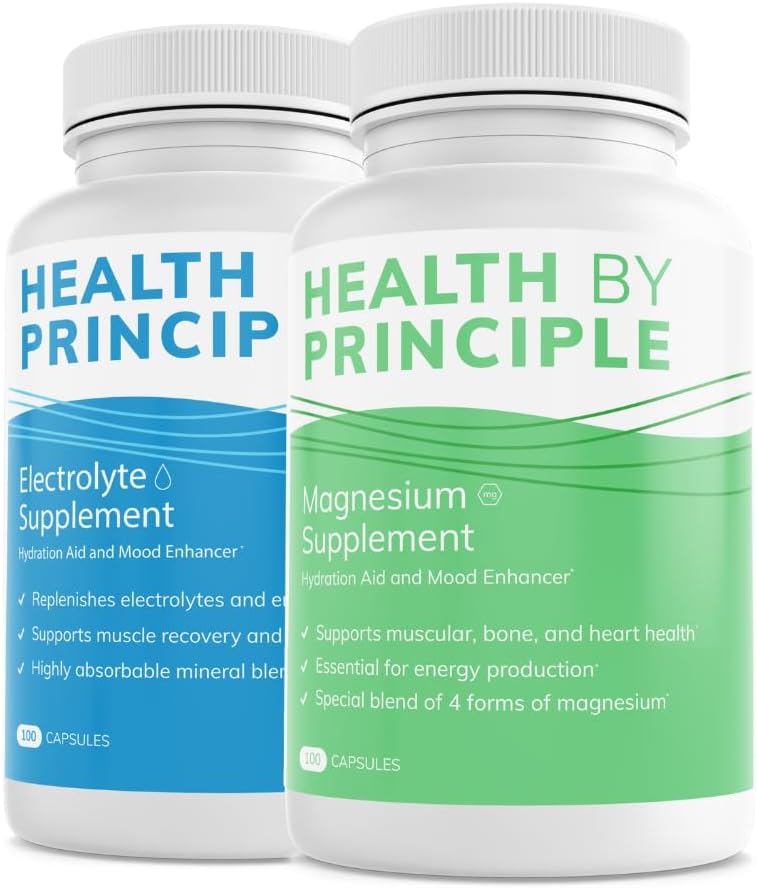 Migraine Support Pack - Suplemento de electrolito completo y suplemento de magnesio completo