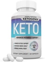 Ketogenix Keto Pills 1275MG Nueva &amp; Mejorada Formula Contiene Apple Sider Vinegar Extra Virgin Olive Oil Powder Green Tea Leaf 60 cápsulas