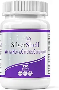 Active Hexose Correlated Compound Supplements – 120 Vegan Caps, 500mg – Organic Shiitake Mushroom Extract Supplement Capsules for Immune Support & Natural Immune Booster – Non-GMO & Gluten-Free