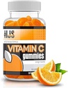 Vitamina C Gummies ¦ Chewable Orange Flavored ← Immune Support ← Salud del Corazón Silencio Gluten-Free " Vegetarian ← Vitamina C Gummies for Adults " Kids- 90 Count
