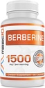 MAAC10 Berberina 1500mg Servir Silencioso Activador AMPK para el envejecimiento saludable, la salud cardíaca y el apoyo inmunológico - No GMO, Gluten Free, Vegan (3 x 500mg Capsules, 30 Day Supply)