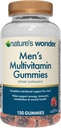 Las Gummies Multivitamínicas de los Hombres de la Naturaleza, soporta la salud inmune, la energía, el metabolismo y los músculos con vitaminas A,C,D,B6,B12, 150 Gummies Multivitamínicos diarios de los hombres, 75 Day Supply