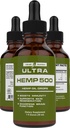 Extracto de aceite de cáñamo con Omega 3, 6 &amp; 9 - Extracto de cáñamo natural de las gotas de aceite (500 mg)