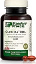 Standard Process Olprima DHA - Omega-3 Supplement for Heart & Brain Health - Gluten-Free, Non-Dairy " Non-Soy - 60 Softgels (30 Servings)