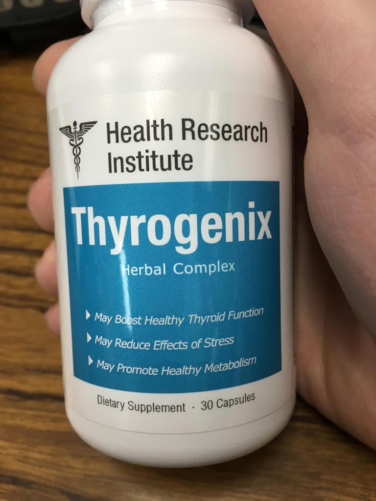 Thyrogenix - Suplemento de la función tiroidea - 2 botellas-60 cápsulas - Glands Adrenal Soporte de equilibrio armónico (2)