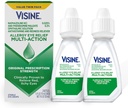 Visine Alergy Eye Relief Multi-Action Antihistamine & Redness Reliever Eye Drops with Pheniramine Maleate & Naphazoline HCl, Eye Drop Treatment for Red, Itchy, Allergy Eyes, 0.5 fl. oz, 2 Pack
