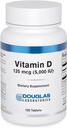 Douglas Laboratories Vitamina D (5,000 U.I.) ← Vitamina D3 Suplemento de Apoyo a la Salud Inmunitaria, Niveles de Calcio y Huesos* Ø 100 Tablets