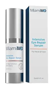 MiamiMD Eye Serum (15ml) Bajo Tratamiento Ojo para Círculos Oscuros " Cuervo de Cuervo - Suero para todo tipo de piel - Crema Anti-Envejecimiento - Reduce la Puffiness - Para el Tiempo Nocturno