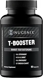 Nugenix T Boost - Suplemento de Booster de Testosterona Libre para Hombres, 90 Cuenta