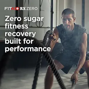 FITAID RX Zero Sugar, Cretina encapsulada, Bebida de recuperación de entrenamiento, All-In-One Blend, BCAAs, Glucosamine, Turmeric, B-Complex, Electrolytes, Variedad Pack, 12 Fl Oz (Pack of 12)