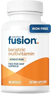 Bariatric Fusion Bariatric Multivitamínico Sin Hierro tóxico Post Cirugía Bariatrica Pacientes ← Iron Vitamina Bariatrica Libre para Bypass Gástrico y Gastrectomy Sleeve
