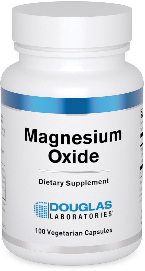 Douglas Laboratories Oxido de Magnesio ← Soporta la función normal del corazón y la formación de los huesos*