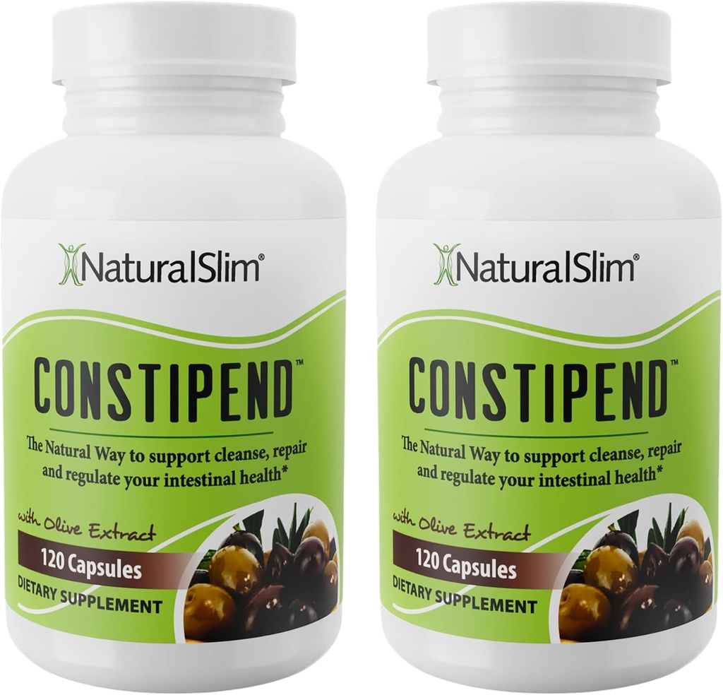 Oxido de magnesio natural - estreñimiento para el alivio del estreñimiento, limpiador de colon " suavizadores para mujeres " hombres con citrato de magnesio " , Aspartate, " Extracto de oliva - 120 cápsulas vegetales 2 Pack
