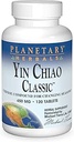 Herbals planetarios Yin Chiao Classic 450 mg Fórmulas inmunes para soporte estacional -120 Tabletas
