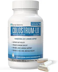 Colostrum-LD Colostrum Capsules - 120 Cuenta - Entrega Liposómica