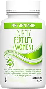 Concepción Fertilidad Suplemento para Mujeres Silencio Femenina Fertilidad Apoyo Silencio promueve la Ovulación, Ciclo Ordinario, Saldo Hormonal ← CoQ10, 400μg Methylfolate (Acid Alimentario), Inositol, Hierro, Selenio, Zinc, etc