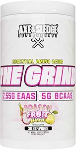 El Aminoácidos Esenciales Grind, Aminoácidos de Cadena Sustituida, 30 Servimientos (Dragon Fruit Yuzu)