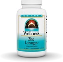 Source Naturals Wellness Zinc Lozenges, Peach-Raspberry Flavord Immune Support, 23mg - 120 Lozenges