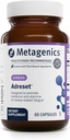 Metagenics Adreset - Adaptogen Formula with Rhodiola, Panax Ginseng & Cordyceps - Supports Stress Resilience, Energy & Fatigue Relief - Non-GMO, Gluten-Free & Vegetarian - 60 cápsulas