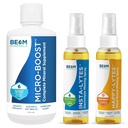 Beam Minerals Micro-Boost Humic Mineral Blend and Insta-Lytes Natural Liquid Electrolytes 2oz y Happy-Lytes Fluvic Electrolyte Espray 2oz