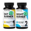 ColonBroom Day & Night Burner Supplements, Pills for Women/Men with Inulin, L-carnitine, Coenzyme Q 10, Grain of Paradise and More, Colon Broom 60 Vegan Capsules Por Container
