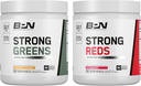 BARE PERFORMANCE NUTRITION BPN Verdes fuertes (Pineapple Coconut) & Rojos (Strawberry) Superfood Bundle