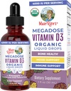MaryRuth Organics Vitamina D3 Liquid Drops ← Megadose 4000 IU TENIDO USDA Organic Liquid Vitamin D Spray for Adults &amp; Kids ← Salud de los Inmunes ANTE Vegan TEN Gluten Free ← Non-GMO TENIDO 30 Servings