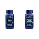 Extensión de vida TMG 500 mg – Suplemento Trimetilglycine – Alienta los niveles saludables de Homocysteine – libre de gluten – no GMO – Vegetariano – 60 cápsulas vegetarianas líquidos " Folato optimizado