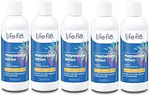 Loción de magnesio Life-Flo - 8 oz (Pack of 5)