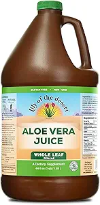 Lily Of The Desert Aloe Vera Juice - Whole Leaf Filtered Aloe Vera Drink, Non-GMO Aloe Juice with Natural Digestive Enzymes for Gut Health, Stomach Relief, Wellness, Glowing Skin, 64 Fl Oz