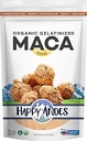 Happy Andes Organic Maca Powder Gelatinized - Premium Quality, Utilizado para aumentar la resistencia y la energía, Gelatinized para la fácil digestión 16 oz, 1