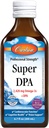 Carlson - Super DPA, 2.420 mg Omega-3, 300 mg DPA, Salud del Corazón, Función Cognitiva, Limonada Berry, 200 mL (6.7 fl oz)