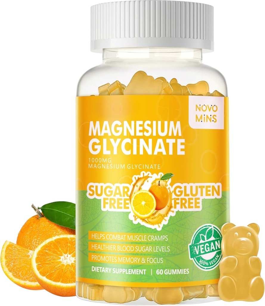 60 TC Magnesio Glycinate Gummies