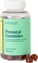 NATALIST Prenatal Gummies for Her Daily Preconception " Pregnancy Formula Women's Multivitamins + DHA Omega-3 de Algae - Mixed Berry, Vegetarian, Gluten-Free, Non-GMO - 90 Count
