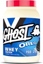 GHOST Whey Protein Powder, Oreo - 2LB, 25G de Proteína - Whey Protein Blend -Post Workout Fitness " Nutrition Shakes, Smoothies, Baking " Cooking - Cookie Pieces Inside