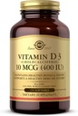Solgar Vitamina D3 (Cholecalciferol) 10 MCG (400 UI), 250 Softgels - Ayuda a mantener los huesos saludables " dientes - Apoyo al sistema inmunológico - No GMO, Gluten Free, Dairy Free - 250 Actuaciones