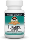 Fuente Naturals Extracto Turmérico - Apoyos Respuesta Inflamatoria Saludable - 50 Tablas