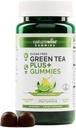NatureWise Green Tea Gummies - Keto, Sugar Gratis - Supports Fitness Goals for Women &amp; Men - 500mg Green Tea + Raspberry Ketones, Garcinia Cambogia - Vegan, No Gluten - 60 Conde[1-Month Supply]