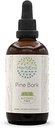HerbEra Pine Bark B120 Extracto herbal libre de alcohol Tintura, gotas líquidas concentradas Barco de pino natural (Proanthocyanidin) Barco seco 4 fl oz