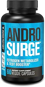 Bloqueador de Estrógeno para Hombres - Booster de Testosterona Natural para Hombres &amp; Estrógeno Metabolizador con Tongkat Ali, DIM, Long Jack &amp; Más - Test Booster &amp; Muscle Builder - 60 Conde